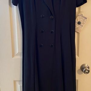 Basic Black woman’s double breasted Dress